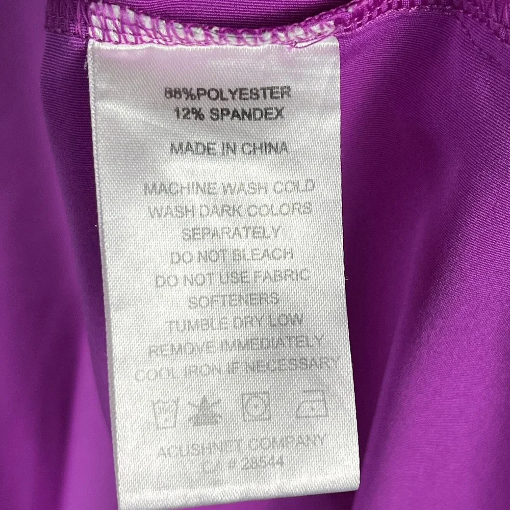 FootJoy FJ Golf Men's Polo Shirt‎ Collar Logo PINK Magenta Ironwood Golf Club